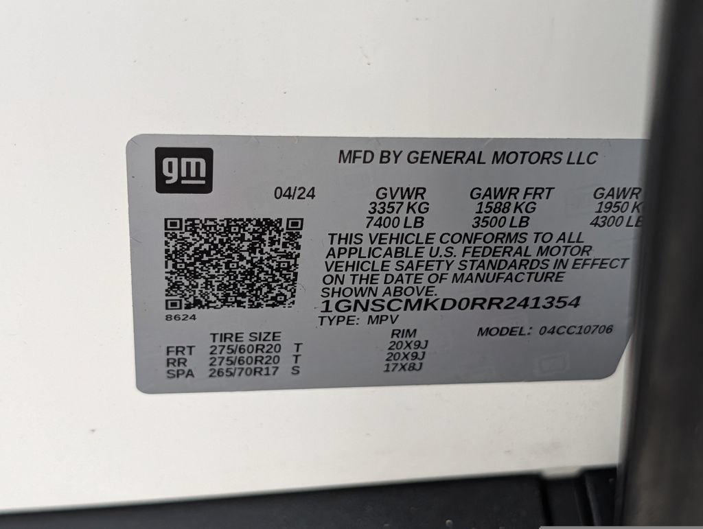 Used 2024 Chevrolet Tahoe LS w/ Driver Alert Package RWD image 66