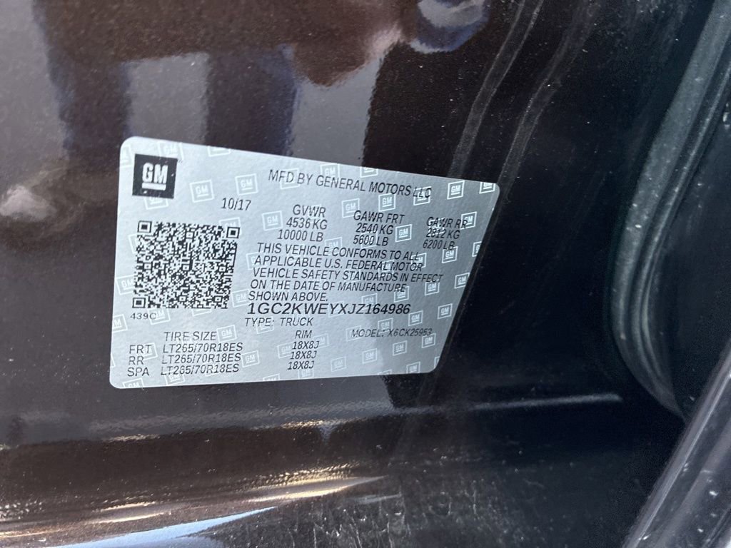 Used 2018 Chevrolet Silverado 2500 LTZ w/ LTZ Plus Package image 41