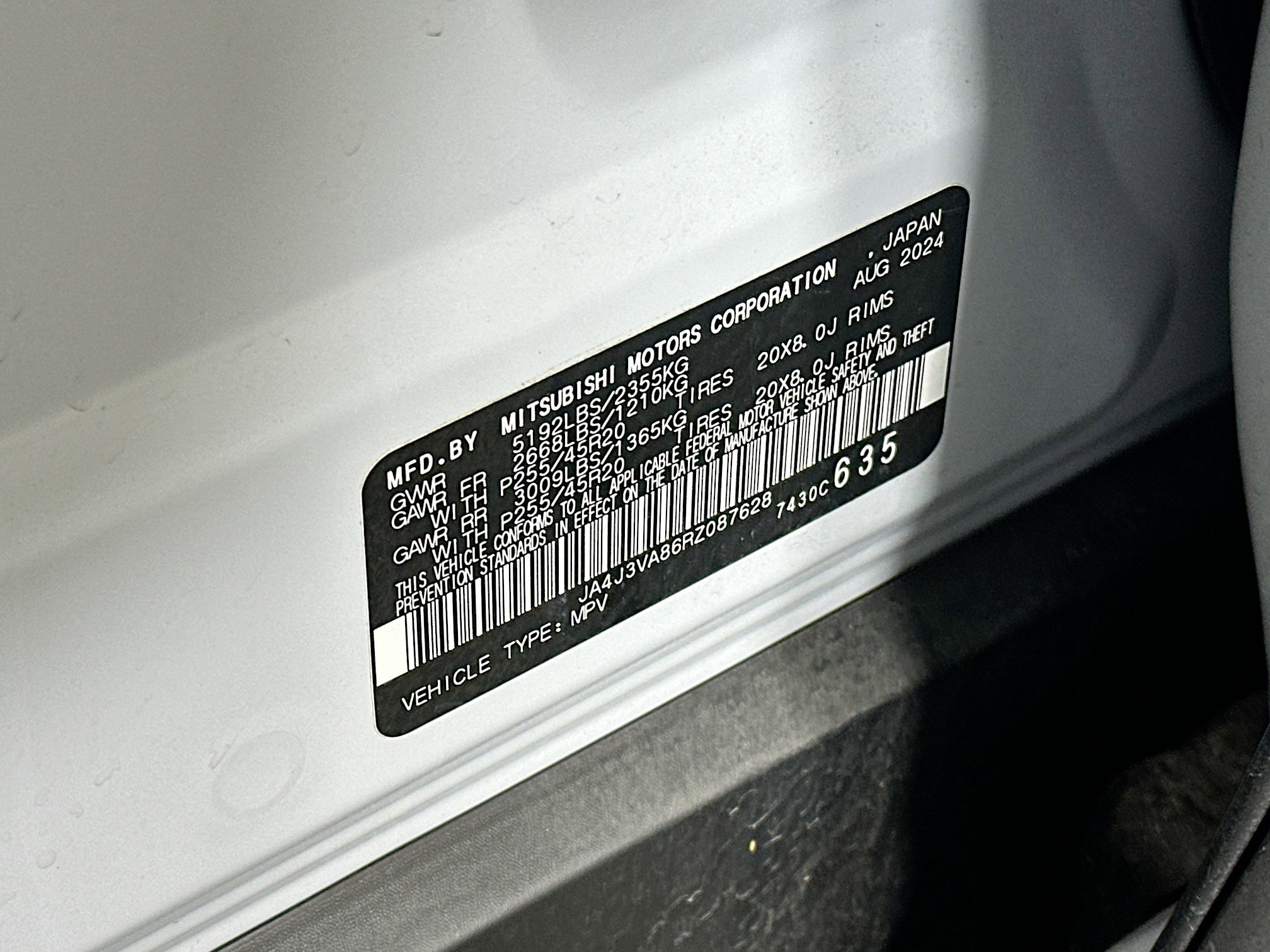 Used 2024 Mitsubishi Outlander SE image 12