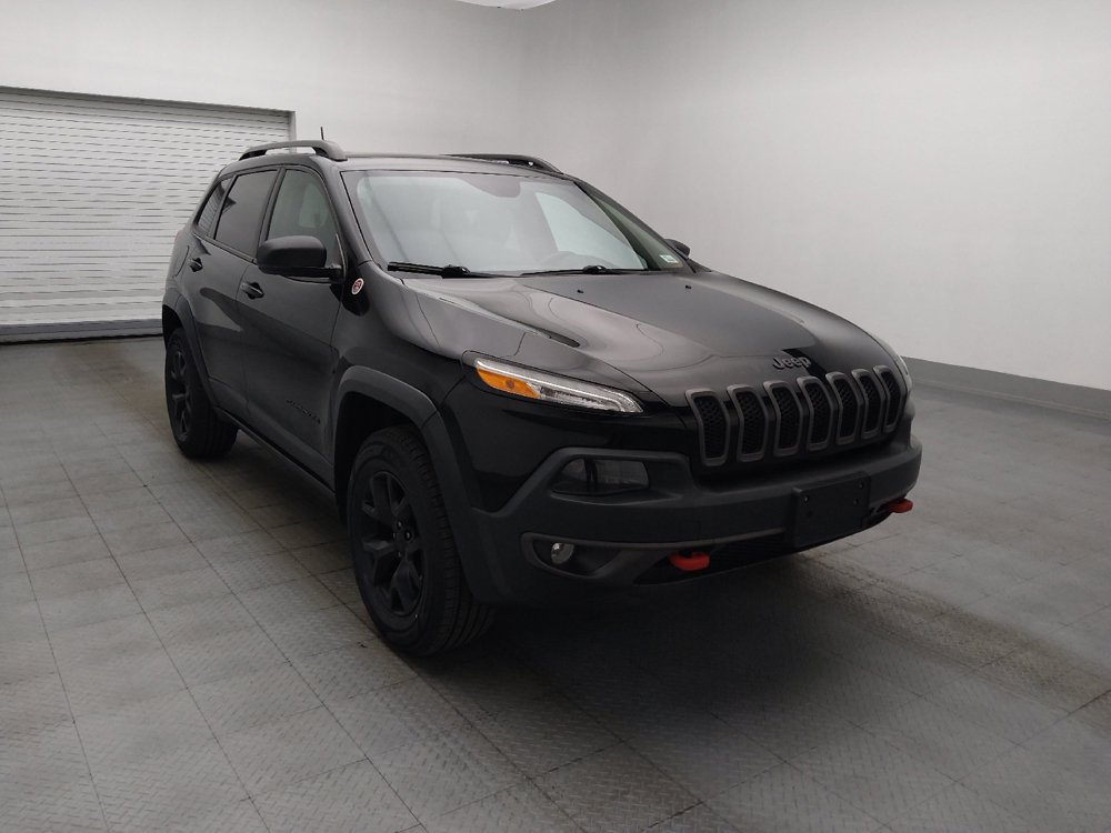 Used 2018 Jeep Cherokee Trailhawk w/ Quick Order Package 27L AWD/4WD image 14
