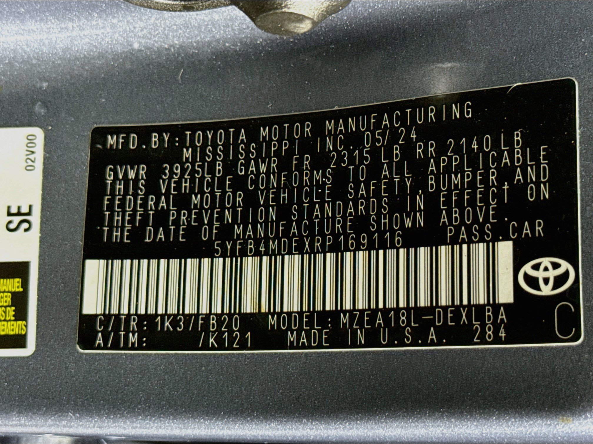 Used 2024 Toyota Corolla LE FWD image 39