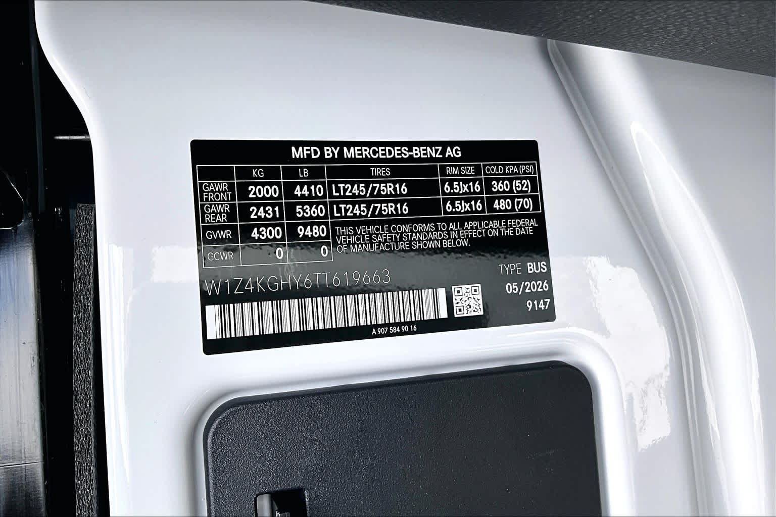 New 2026 Mercedes-Benz Sprinter 2500 image 18