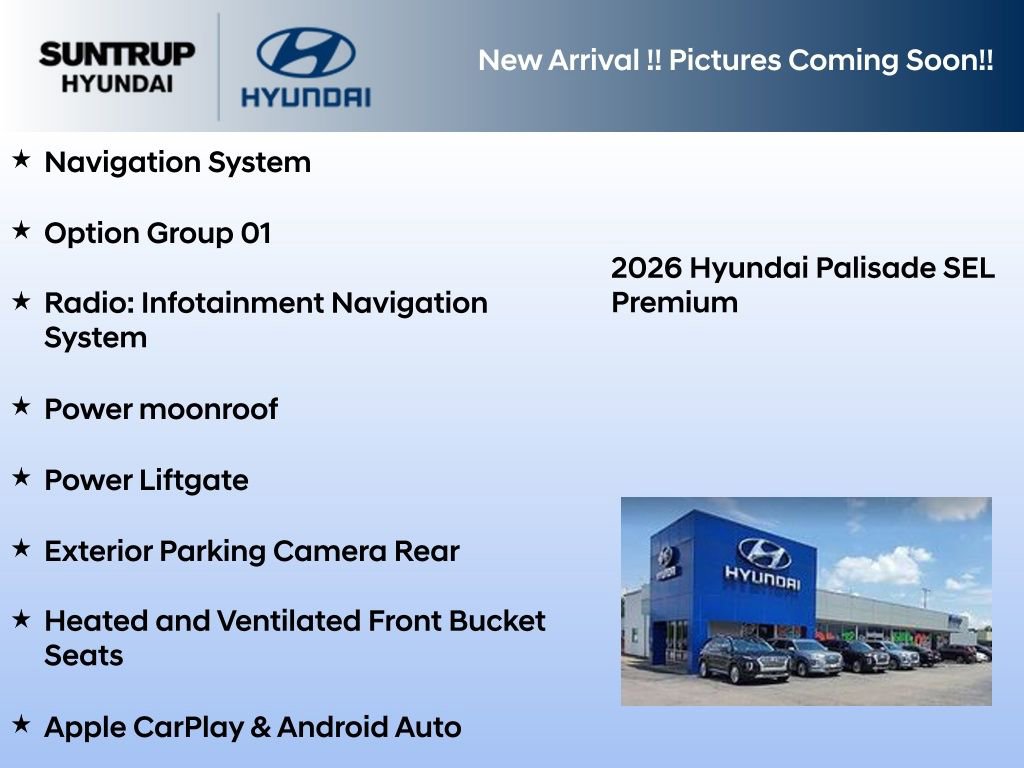 New 2026 Hyundai Palisade SEL AWD/4WD image 2