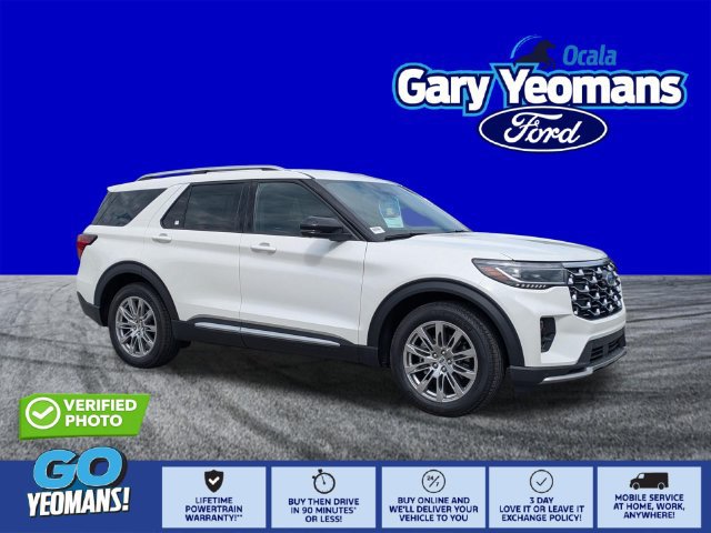 New 2026 Ford Explorer Platinum