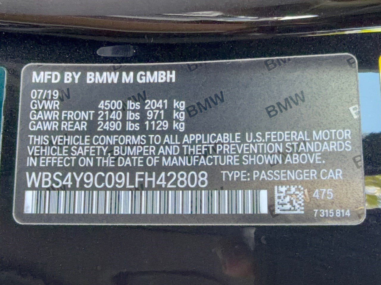 Used 2020 BMW M4 Coupe w/ Competition Package RWD image 31