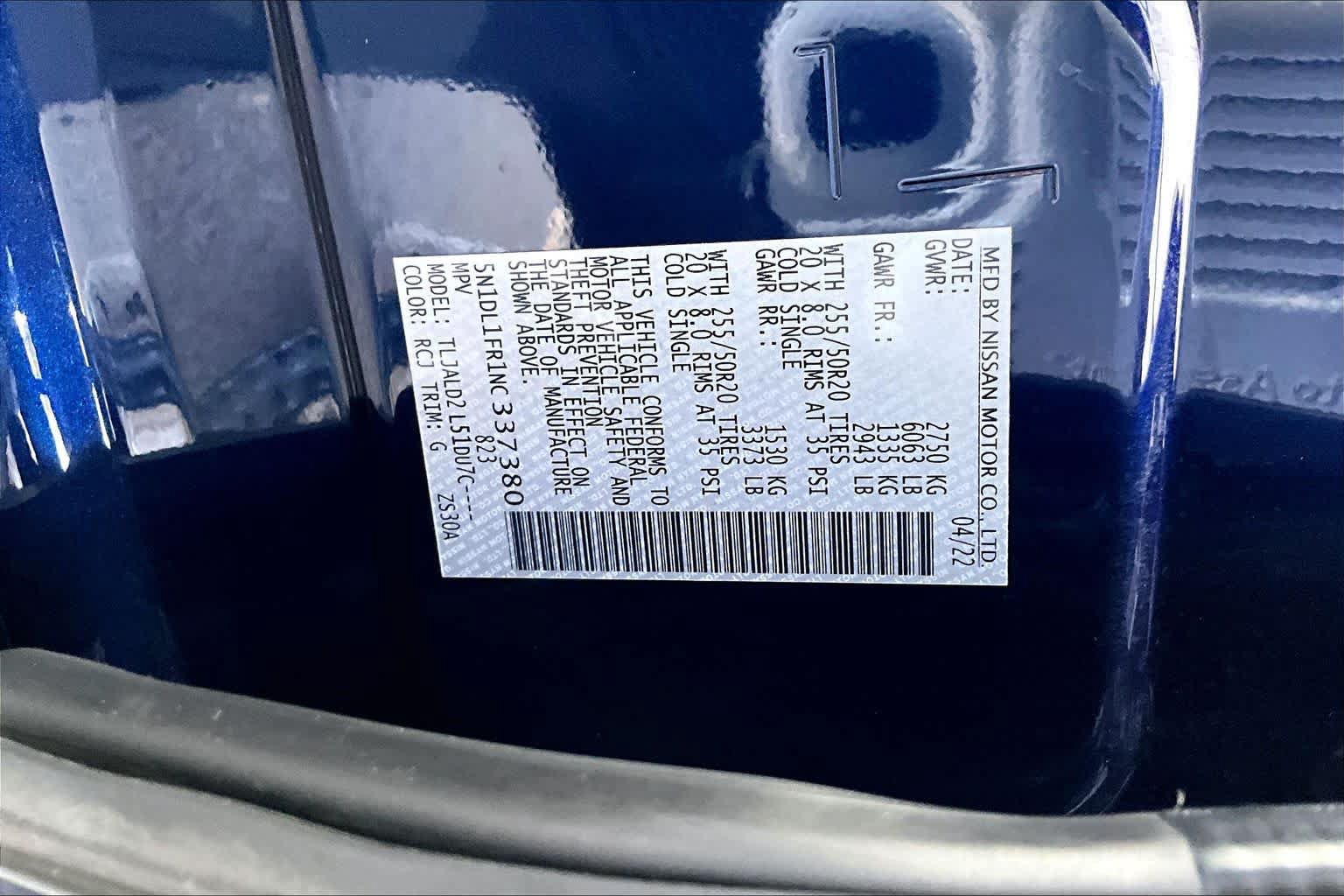 Used 2022 INFINITI QX60 Luxe w/ Cargo Package FWD image 34