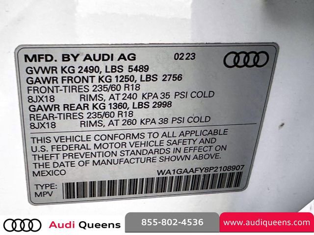 Certified 2023 Audi Q5 2.0T Premium w/ Convenience Package image 35