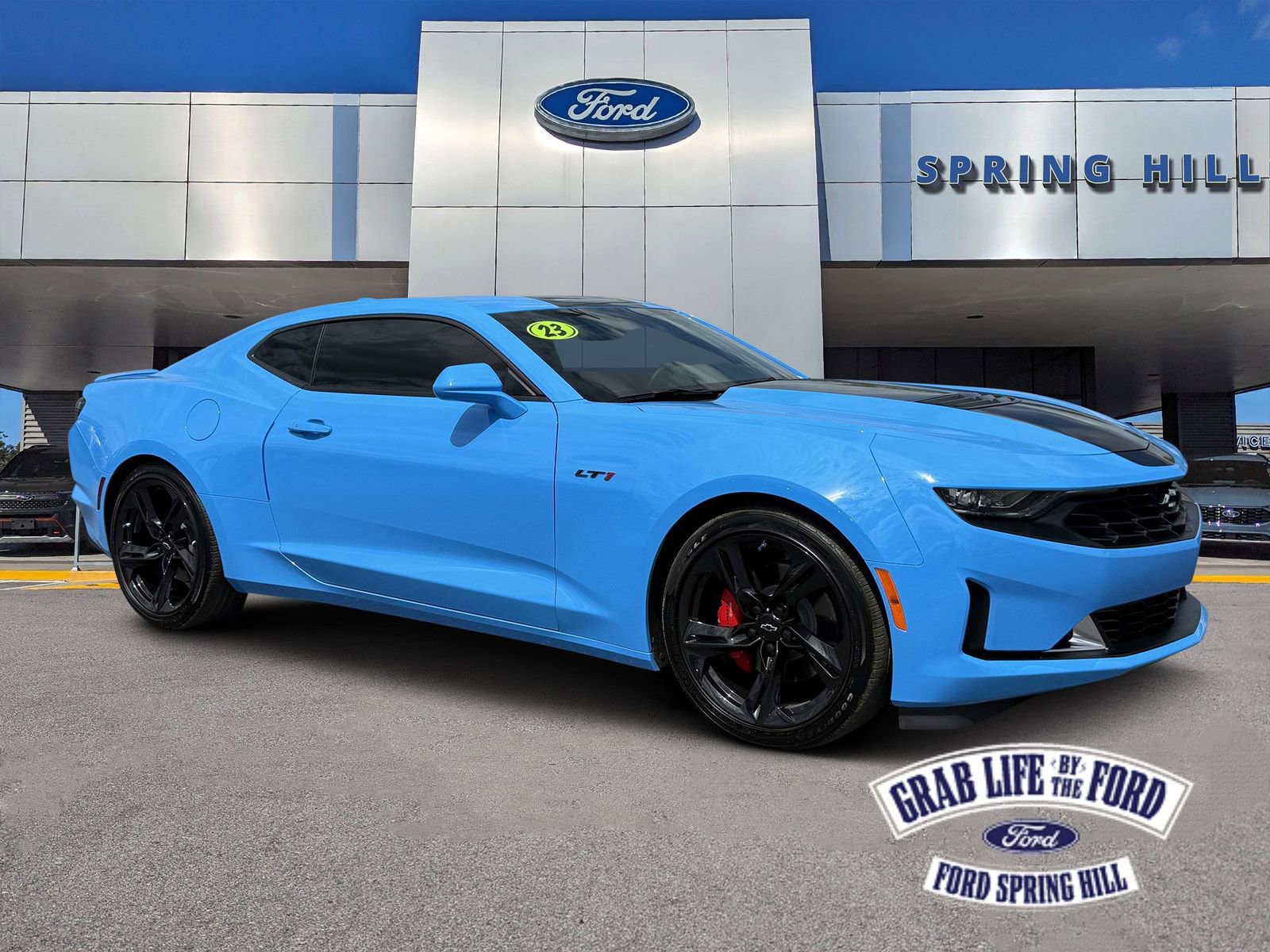 Used 2023 Chevrolet Camaro LT w/ RS Package RWD image 1