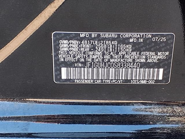 Certified 2025 Subaru Impreza RS AWD/4WD image 10