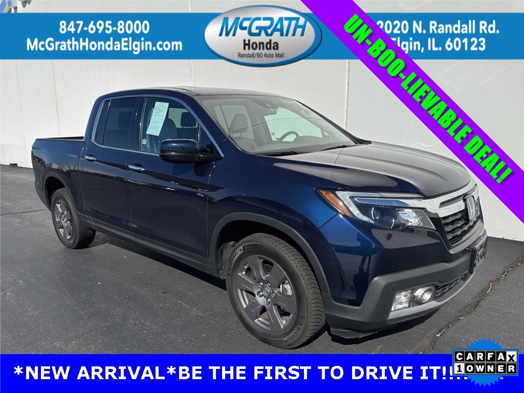Certified 2020 Honda Ridgeline RTL-E