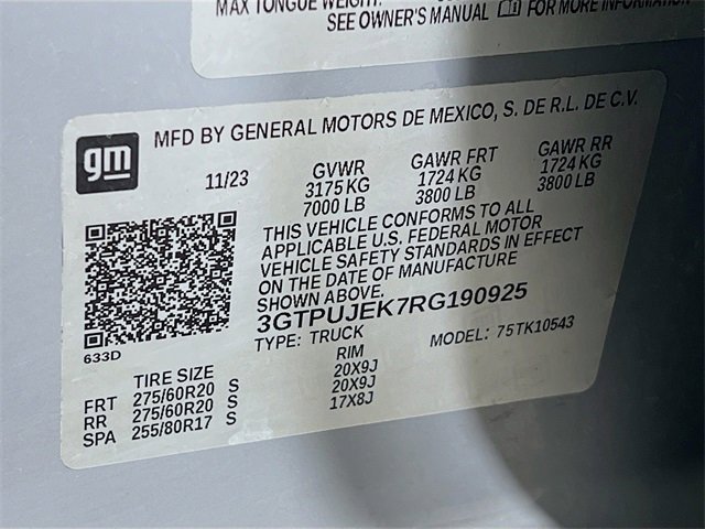 Used 2024 GMC Sierra 1500 Elevation image 28