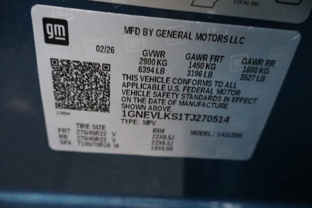 New 2026 Chevrolet Traverse RS image 39