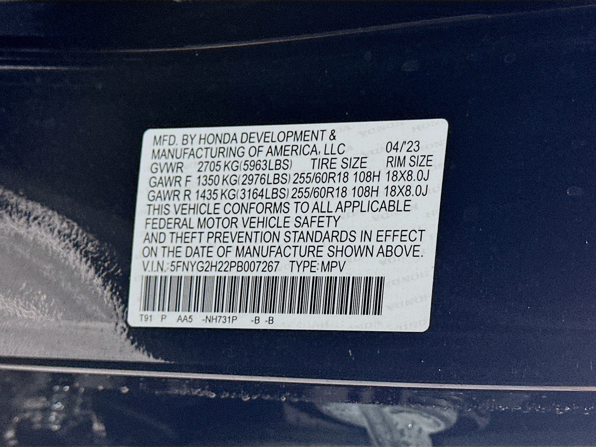 Used 2023 Honda Pilot LX image 34
