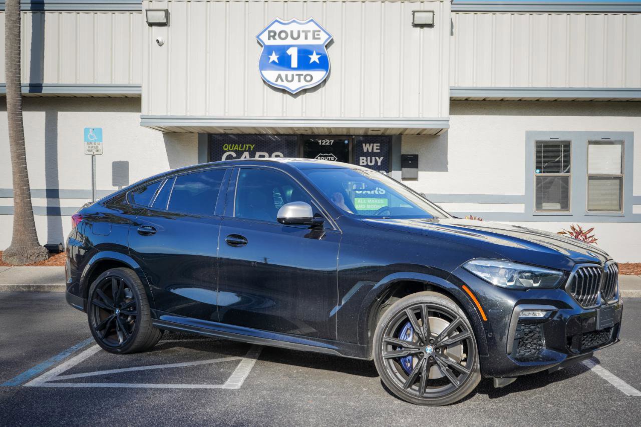 Used 2020 BMW X6 M50i w/ Premium Package AWD/4WD image 5