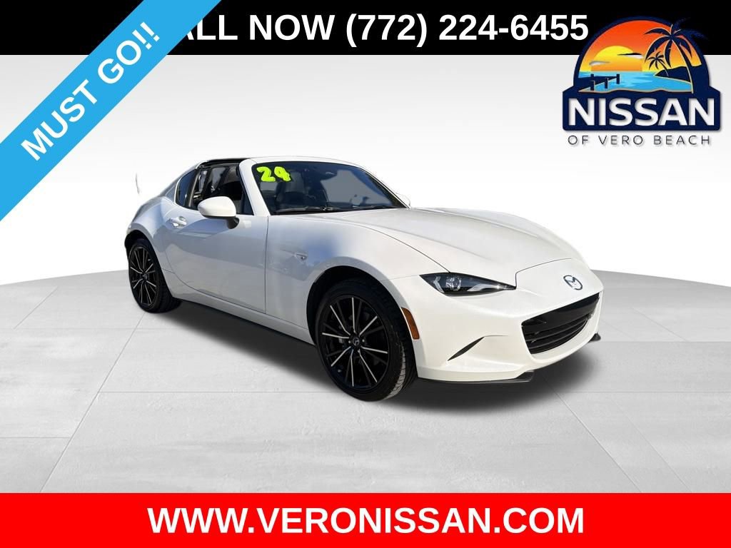 Used 2024 MAZDA MX-5 Miata RF Grand Touring w/ Weather Package