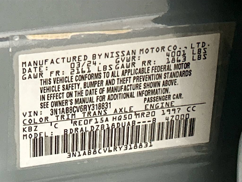 Used 2024 Nissan Sentra SV w/ SV Premium Package FWD image 30