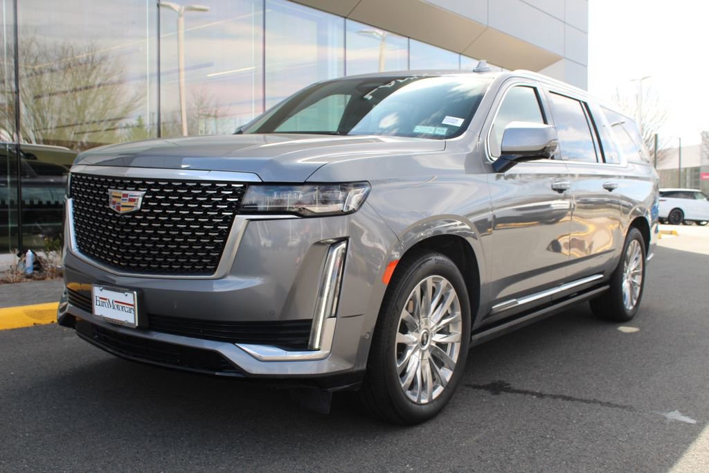 Used 2021 Cadillac Escalade ESV Premium Luxury w/ Driver Assist Tech Package AWD/4WD image 1