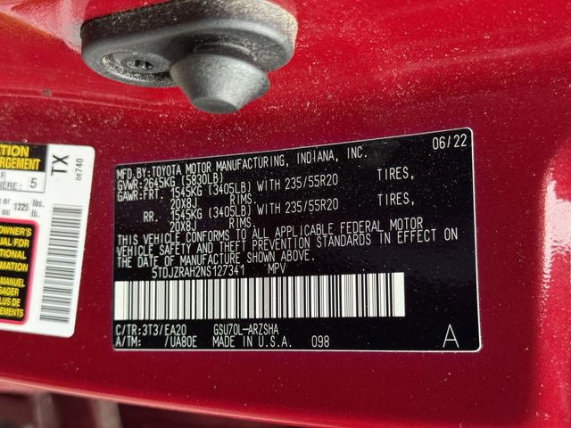 Used 2022 Toyota Highlander XSE FWD image 38
