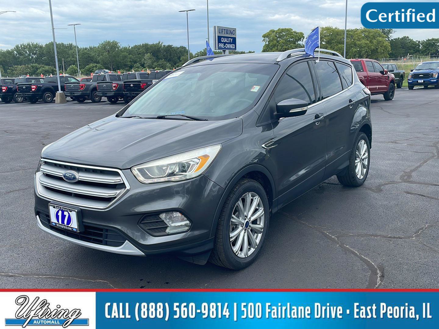 Certified 2017 Ford Escape Titanium