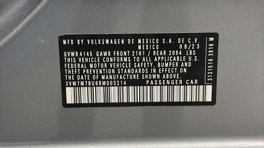 Certified 2024 Volkswagen Jetta SE FWD image 28