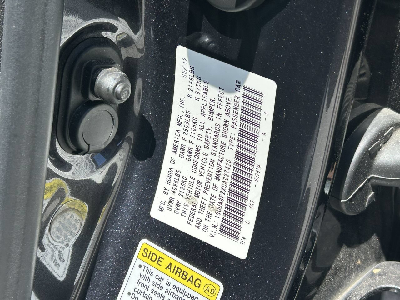 Used 2012 Acura TL FWD image 13