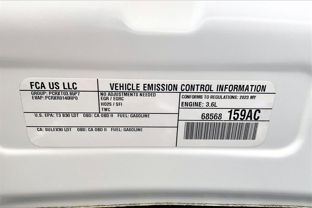 Certified 2023 Chrysler Voyager LX image 38