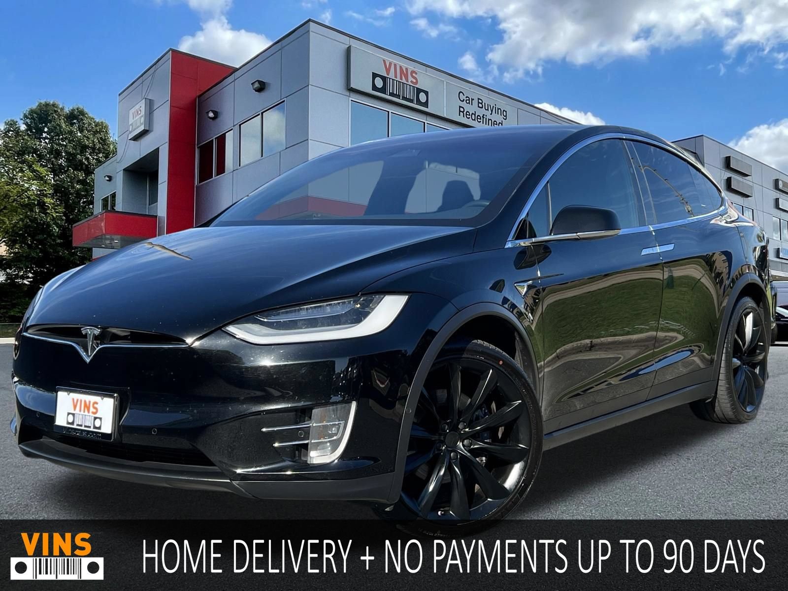 Used 2021 Tesla Model X Long Range AWD/4WD image 1