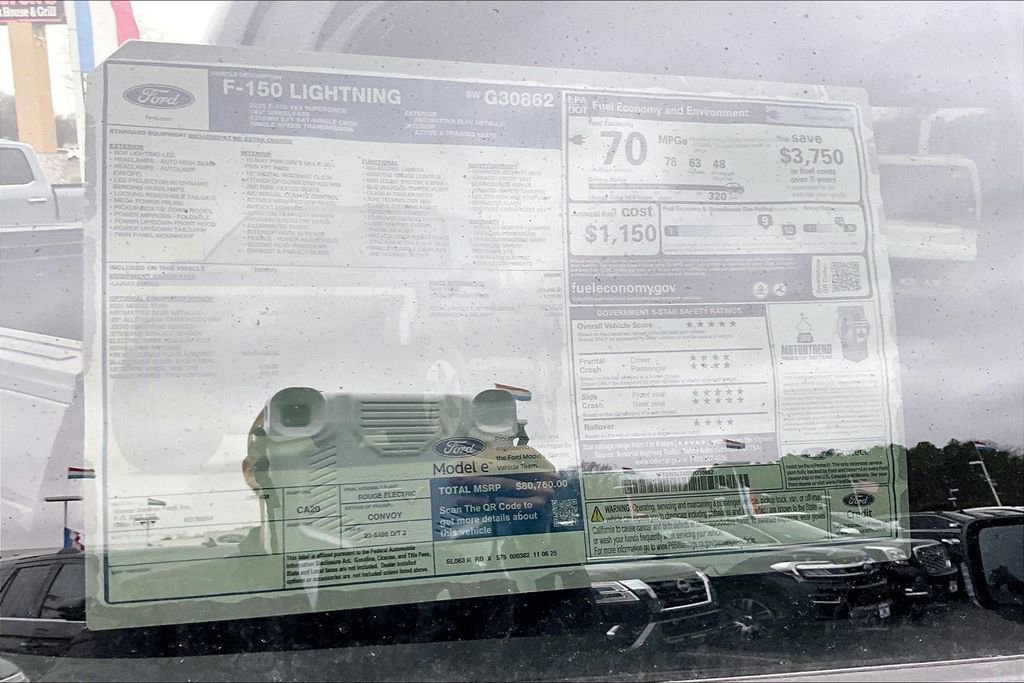 New 2025 Ford F150 Lightning Lariat image 14