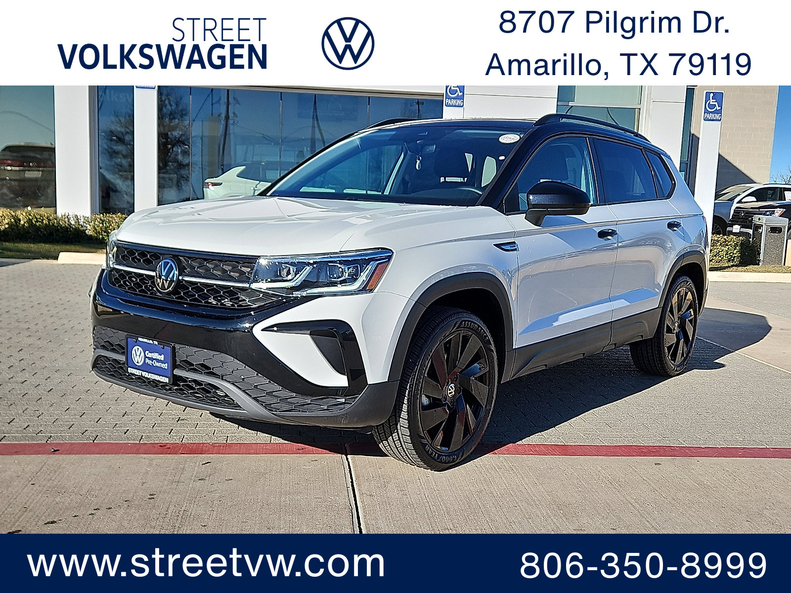 Certified 2024 Volkswagen Taos SE image 1