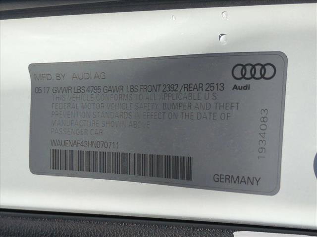 Used 2017 Audi A4 2.0T Premium Plus w/ Premium Plus Package image 27