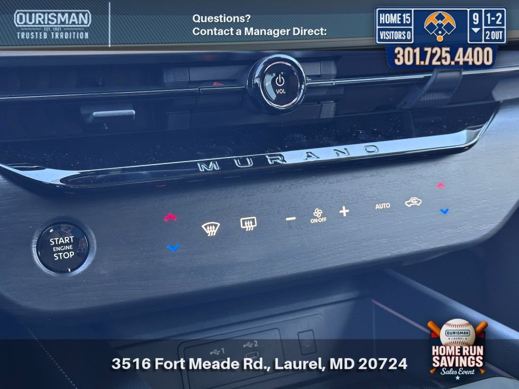 New 2025 Nissan Murano SL AWD/4WD image 26