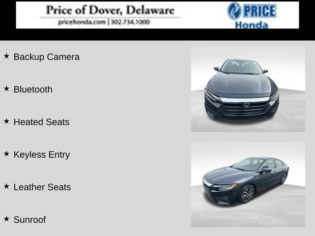 Certified 2021 Honda Insight Touring image 2
