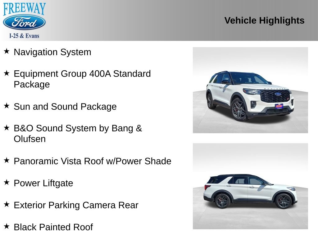 Used 2025 Ford Explorer ST AWD/4WD image 2