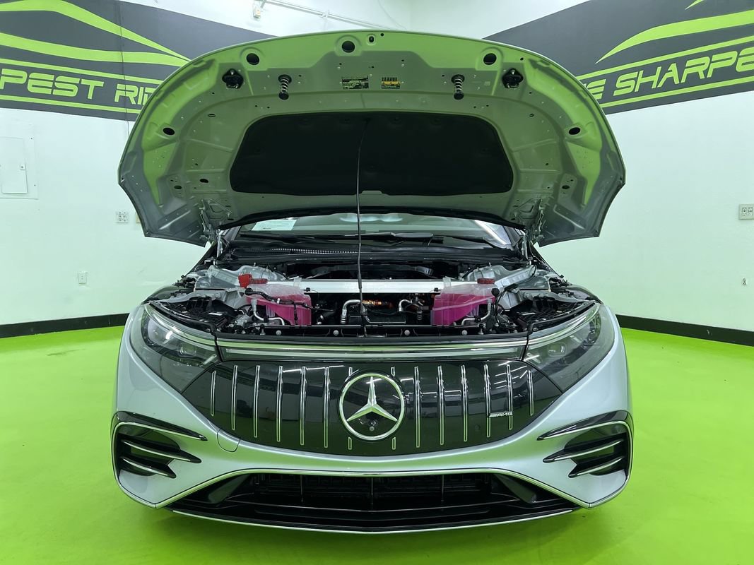 Used 2023 Mercedes-Benz EQS 450+ 4MATIC Sedan w/ AMG Line Exterior Package image 4