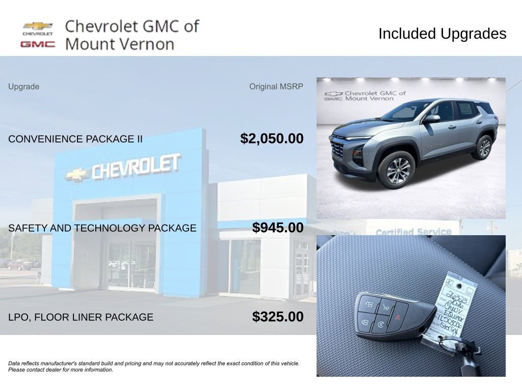 New 2026 Chevrolet Equinox LT w/ Convenience Package II FWD image 6