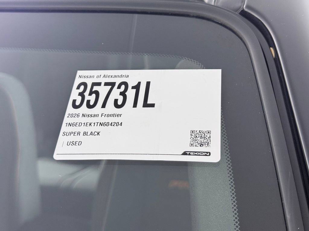 Certified 2026 Nissan Frontier PRO-4X w/ Pro-4x Convenience Package AWD/4WD image 37