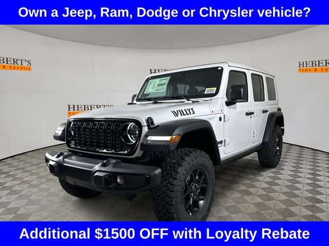 New 2026 Jeep Wrangler Willys