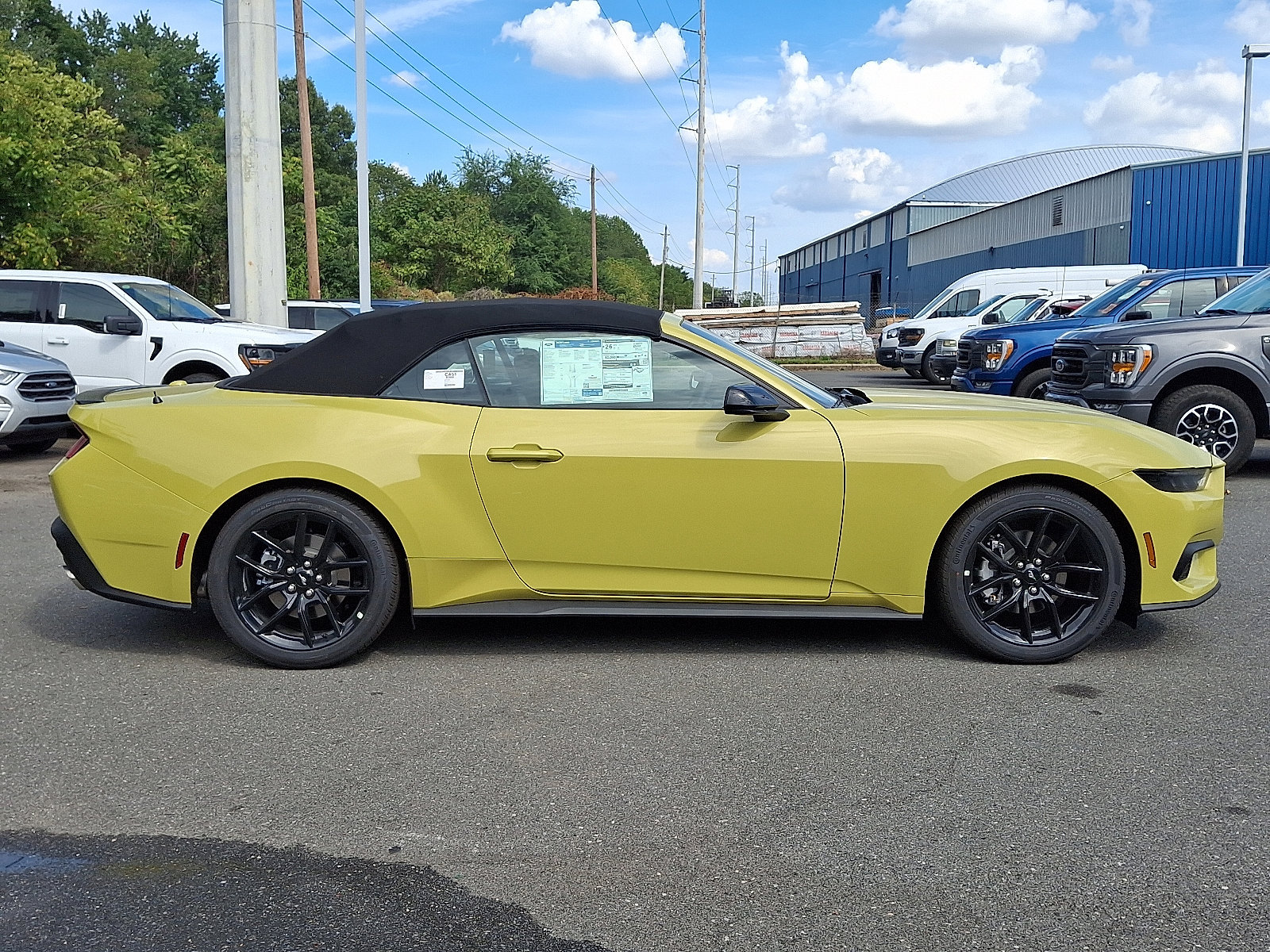 New 2025 Ford Mustang Premium w/ Mustang Nite Pony Package RWD image 8