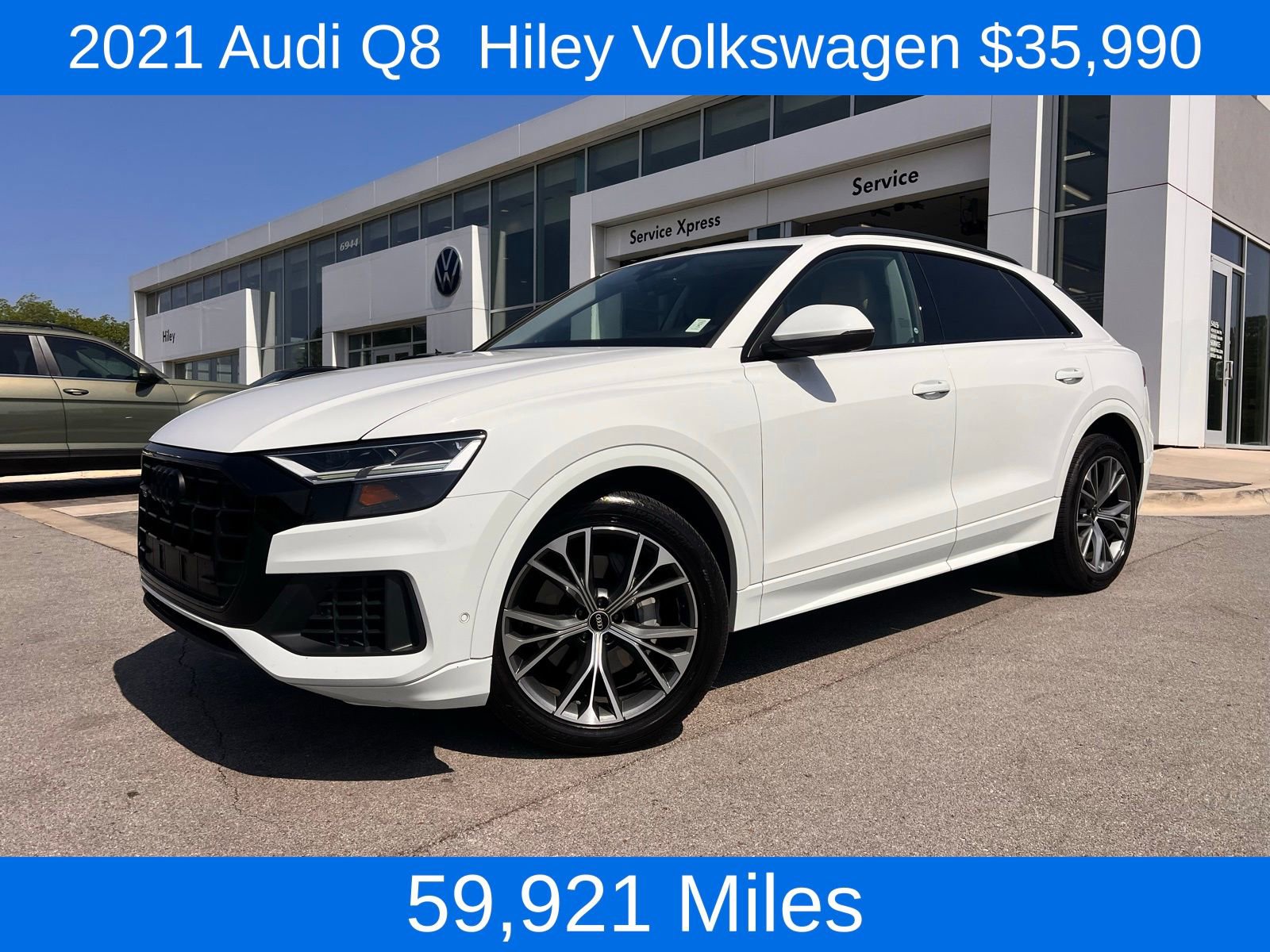 Used 2021 Audi Q8 Premium w/ Black Optic Package