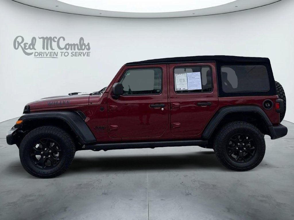 Used 2022 Jeep Wrangler Unlimited Sport AWD/4WD image 2