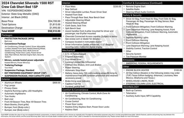 Used 2024 Chevrolet Silverado 1500 RST w/ Protection Package image 6