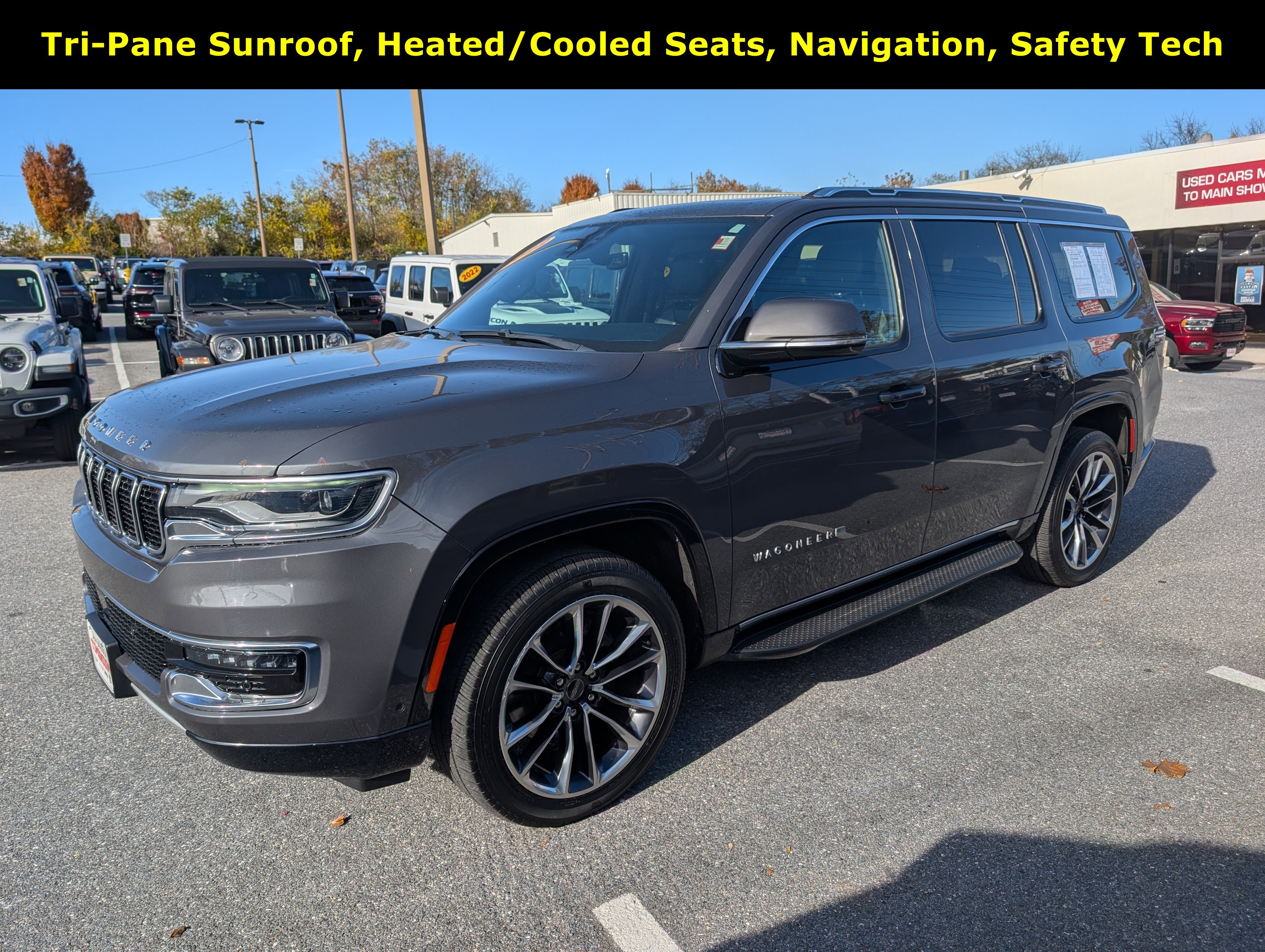 Used 2022 Jeep Wagoneer Series II w/ Premium Group I