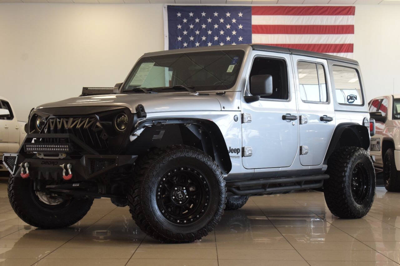 Used 2020 Jeep Wrangler Unlimited Sport AWD/4WD image 4