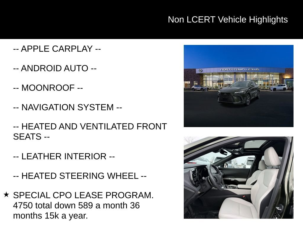 Used 2025 Lexus RX 350 Premium w/ Accessory Package image 30