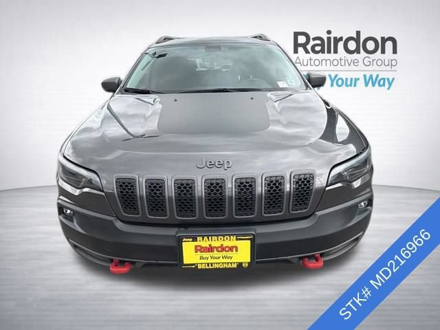 Used 2021 Jeep Cherokee Trailhawk AWD/4WD image 2