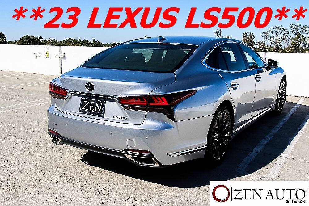 Used 2023 Lexus LS 500 w/ Accessory Package (Z1) RWD image 11