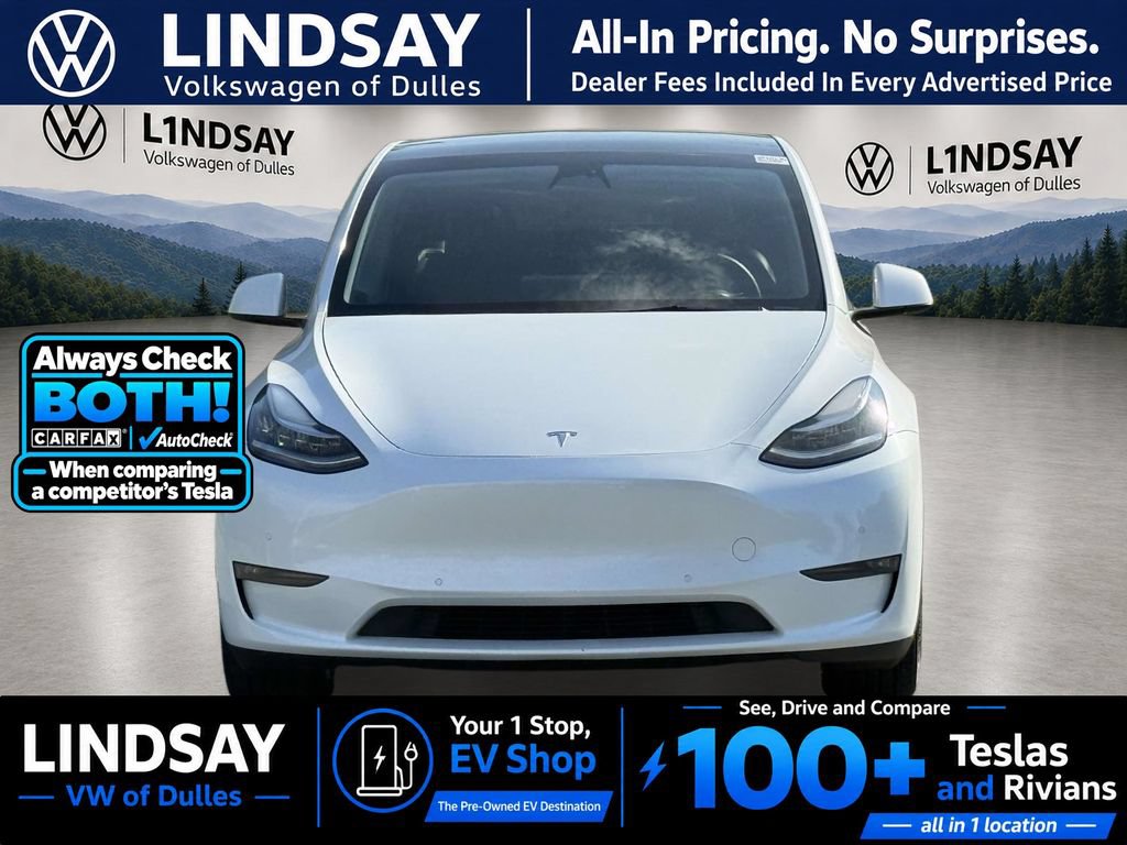 Used 2022 Tesla Model Y Long Range AWD/4WD image 2