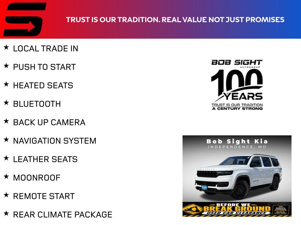 Used 2023 Jeep Wagoneer Series II AWD/4WD image 2