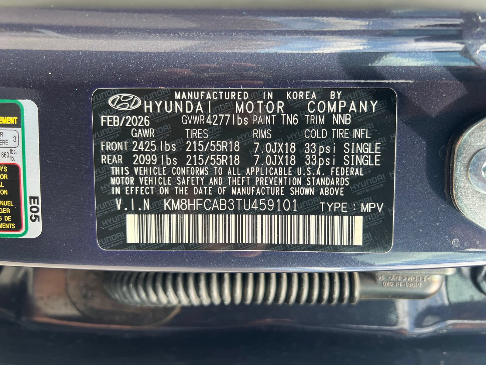 Certified 2026 Hyundai Kona SEL Sport AWD/4WD image 26