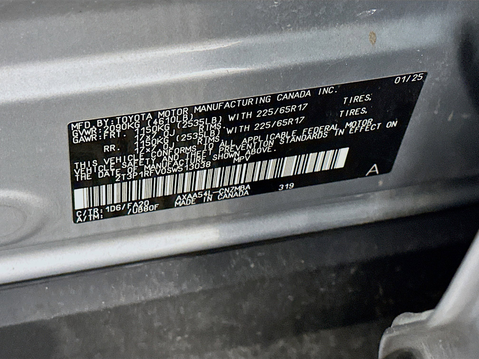 Used 2025 Toyota RAV4 XLE image 12